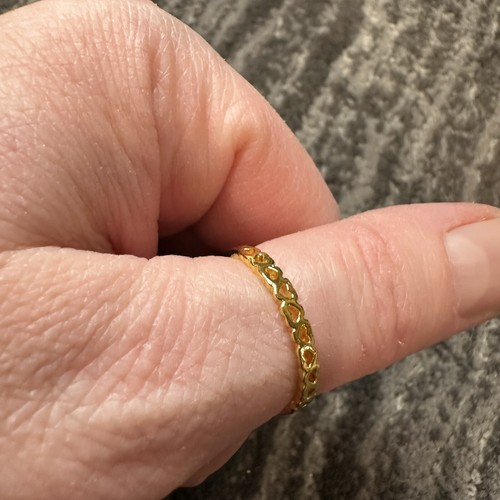 Heart ring band womans - ring,
